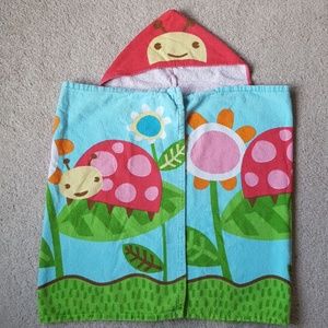 ❤ 4/$20 Ladybug Hooded Towel